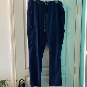 Med Couture womens Navy Blue Pants